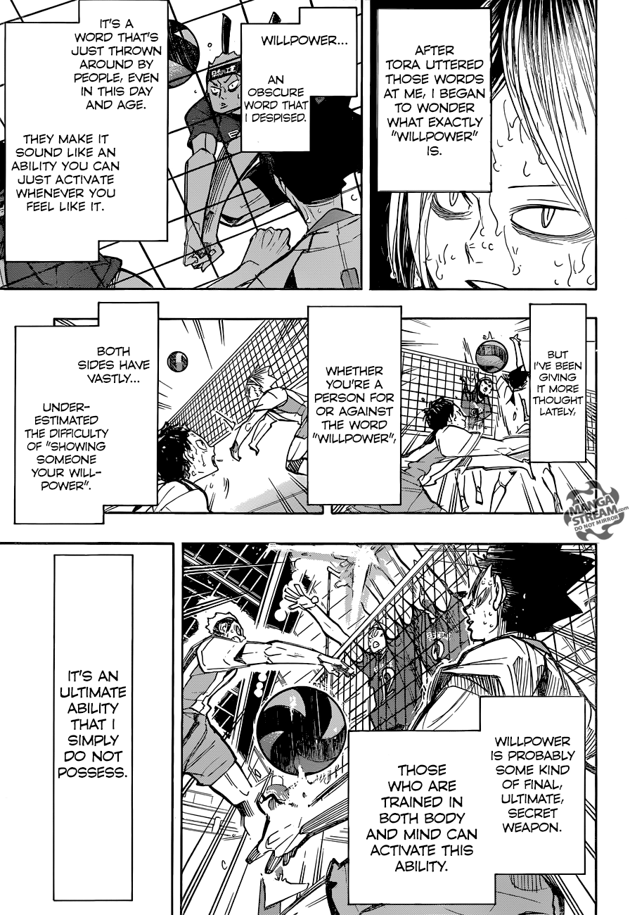 Haikyuu!! chapter 268 page 13