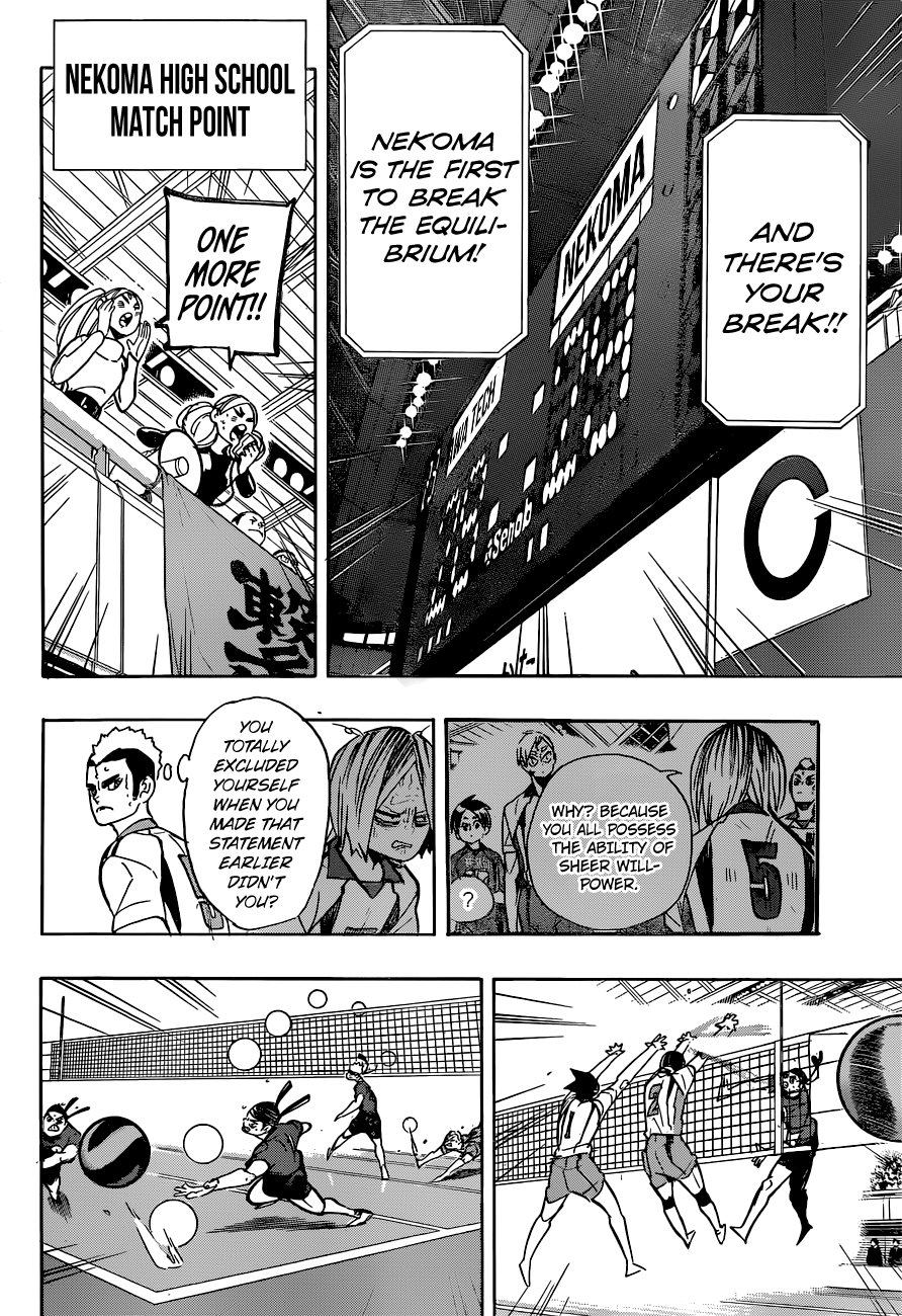 Haikyuu!! chapter 268 page 16