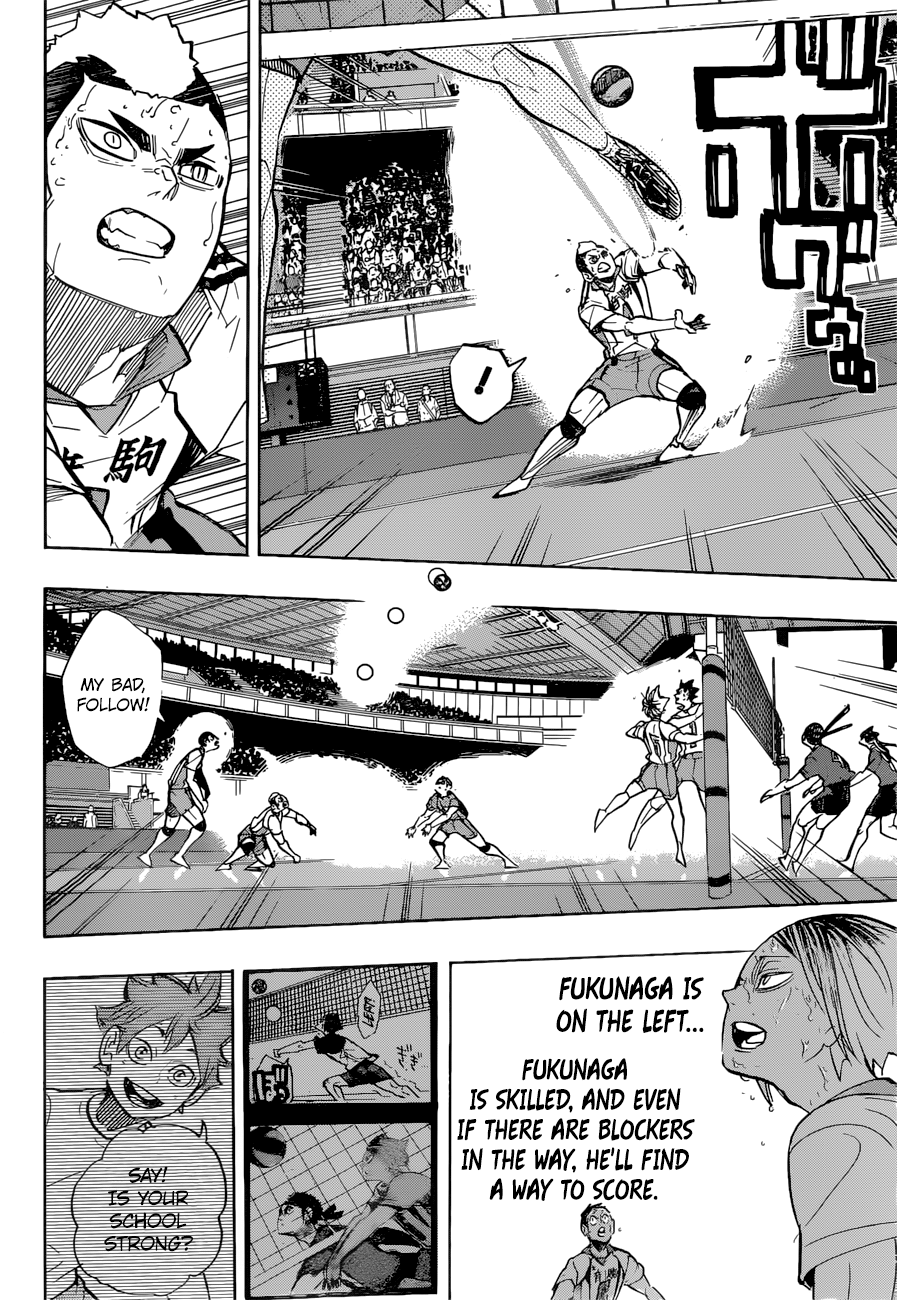 Haikyuu!! chapter 268 page 18