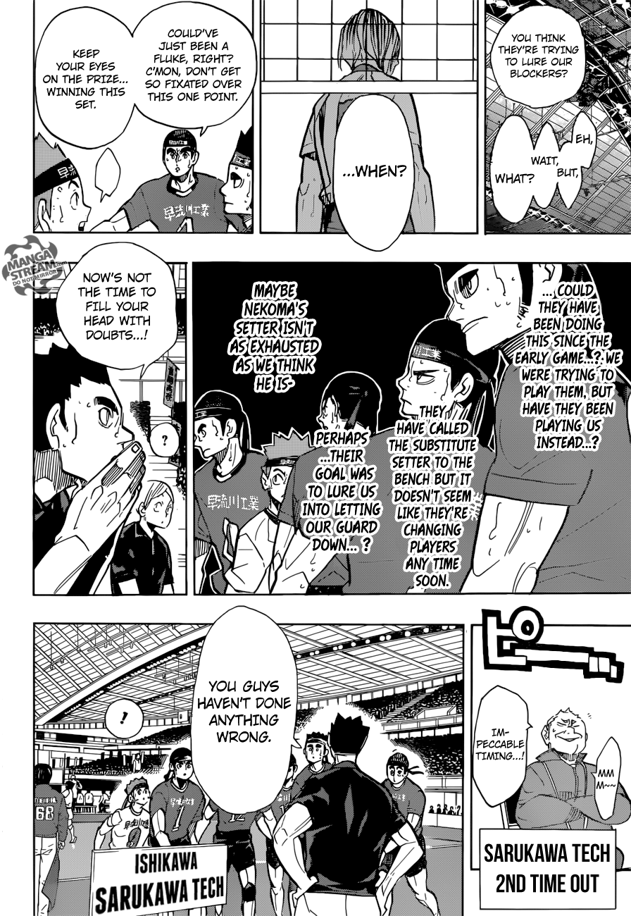 Haikyuu!! chapter 268 page 8