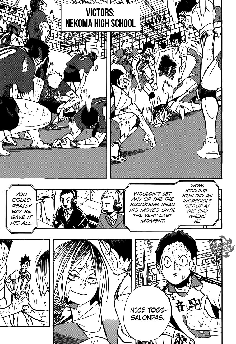 Haikyuu!! chapter 269 page 4
