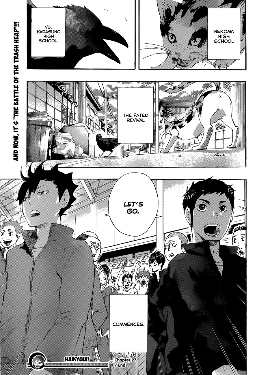 Haikyuu!! chapter 27 page 23