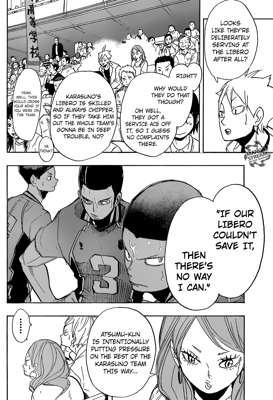 Haikyuu!! chapter 270 page 4