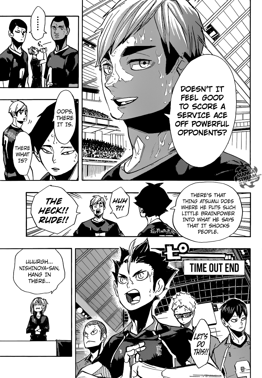 Haikyuu!! chapter 270 page 5