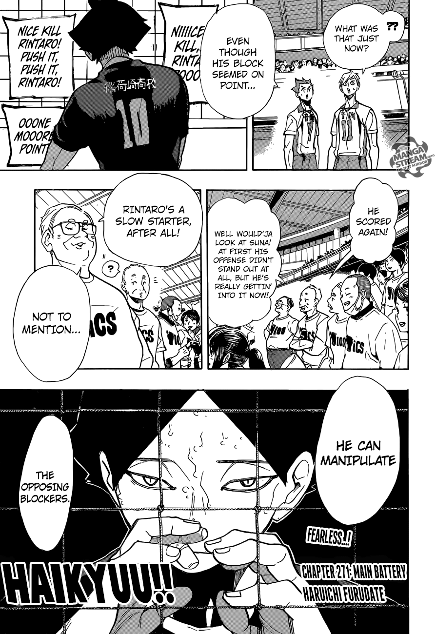 Haikyuu!! chapter 271 page 1