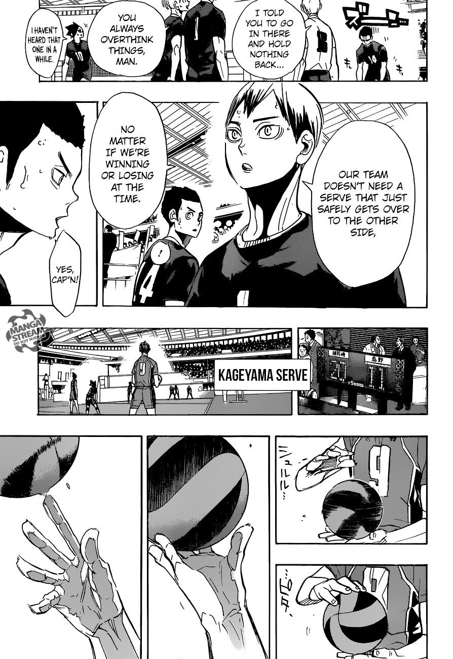 Haikyuu!! chapter 272 page 17
