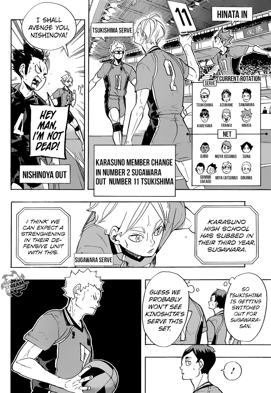 Haikyuu!! chapter 272 page 6