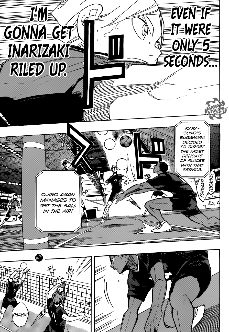 Haikyuu!! chapter 272 page 9