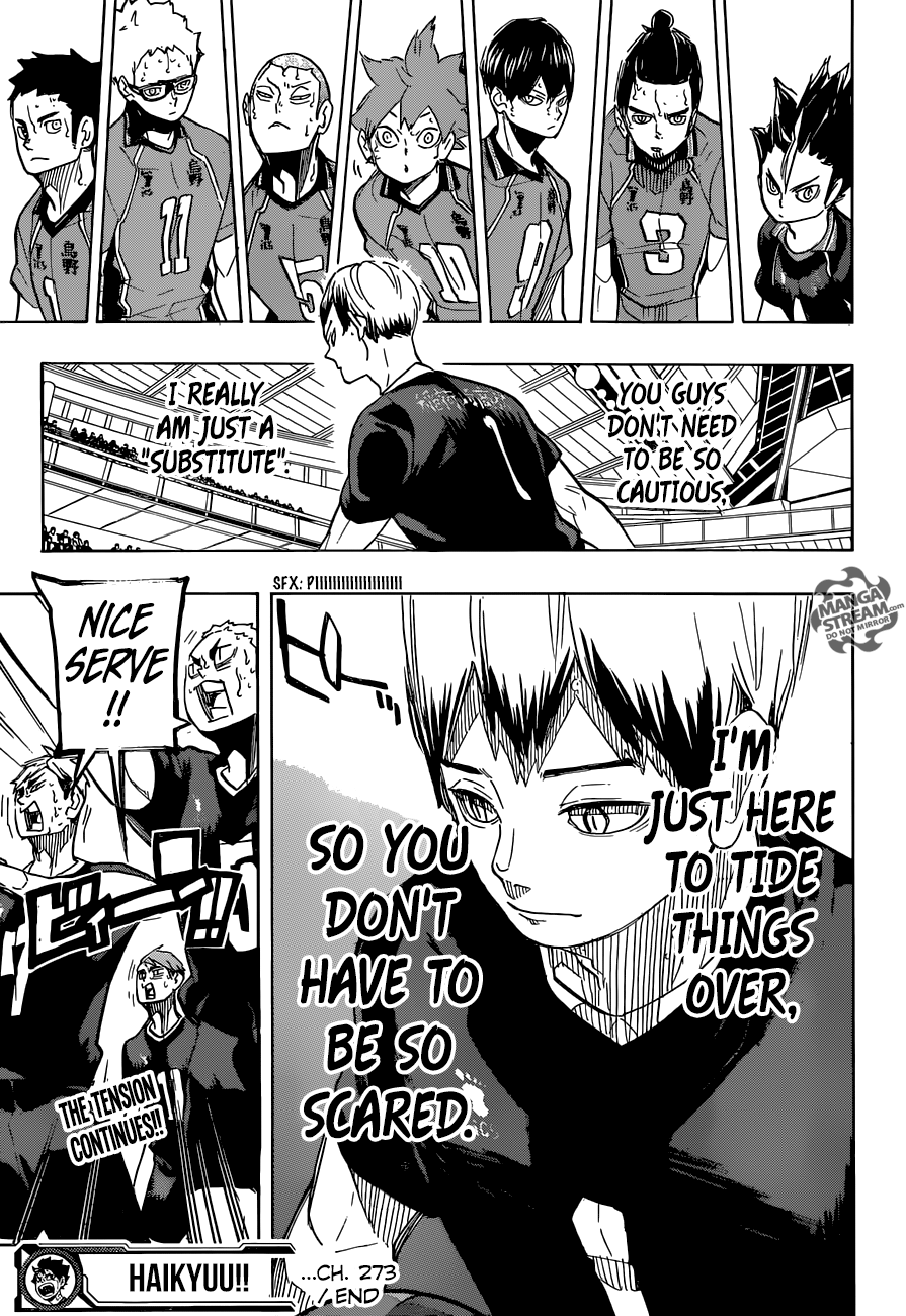 Haikyuu!! chapter 273 page 20