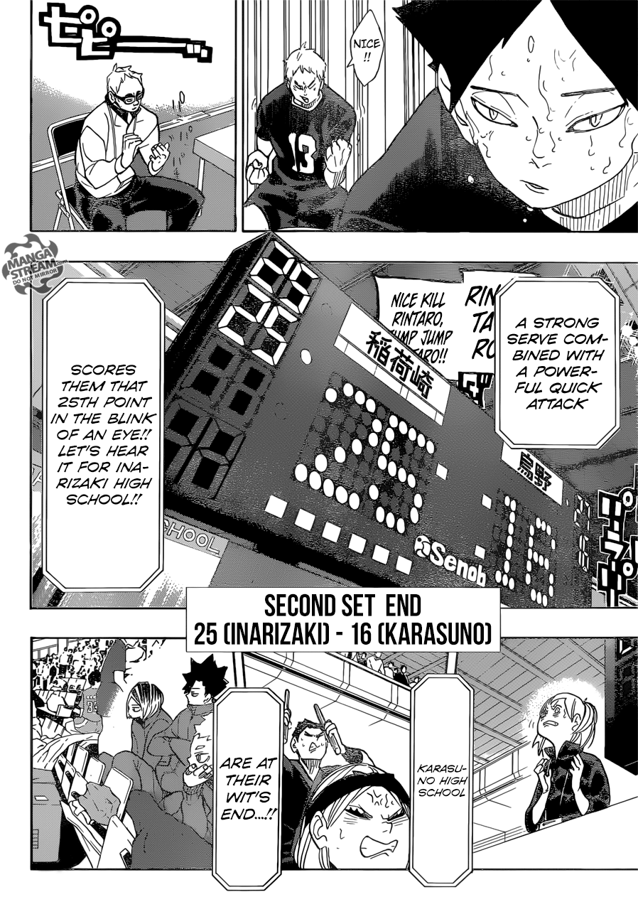 Haikyuu!! chapter 275 page 11