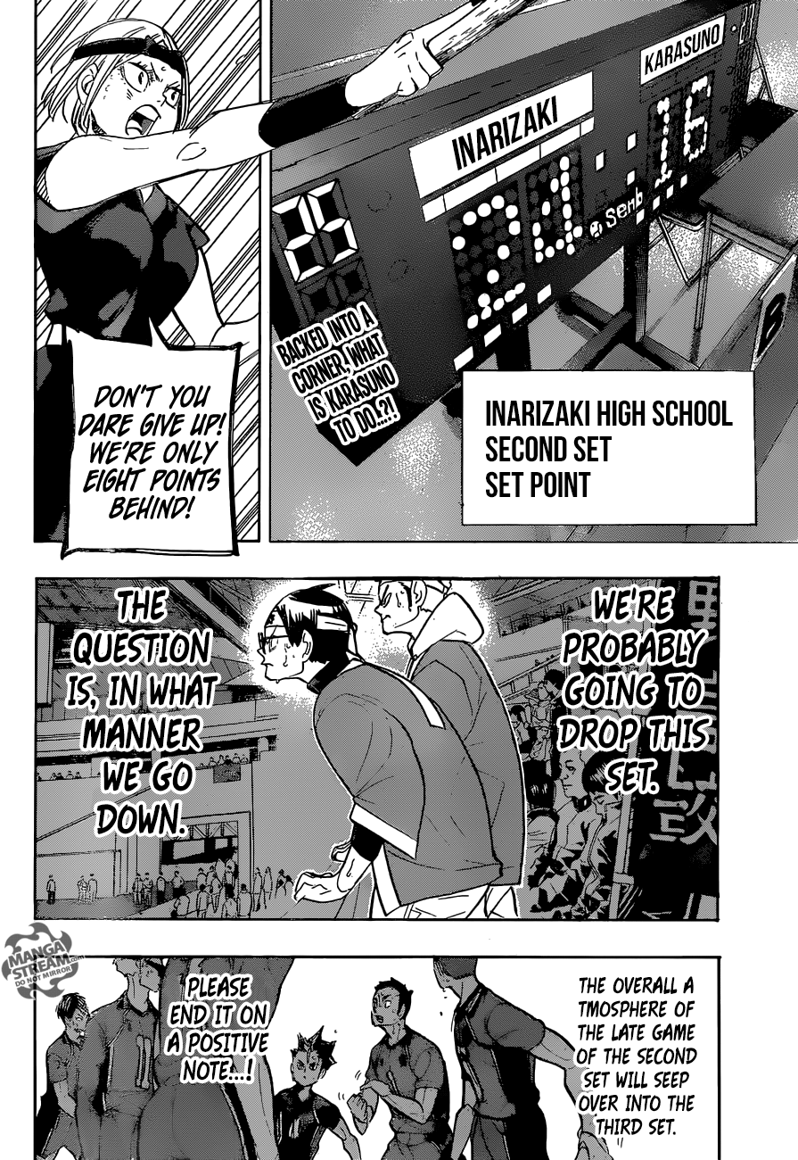 Haikyuu!! chapter 275 page 4