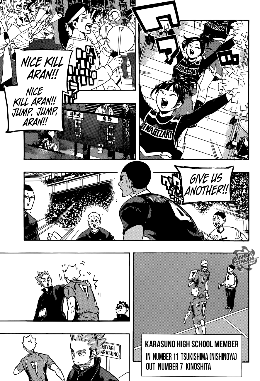Haikyuu!! chapter 277 page 17