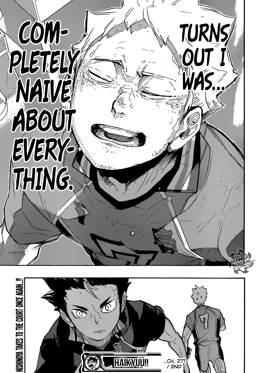 Haikyuu!! chapter 277 page 19