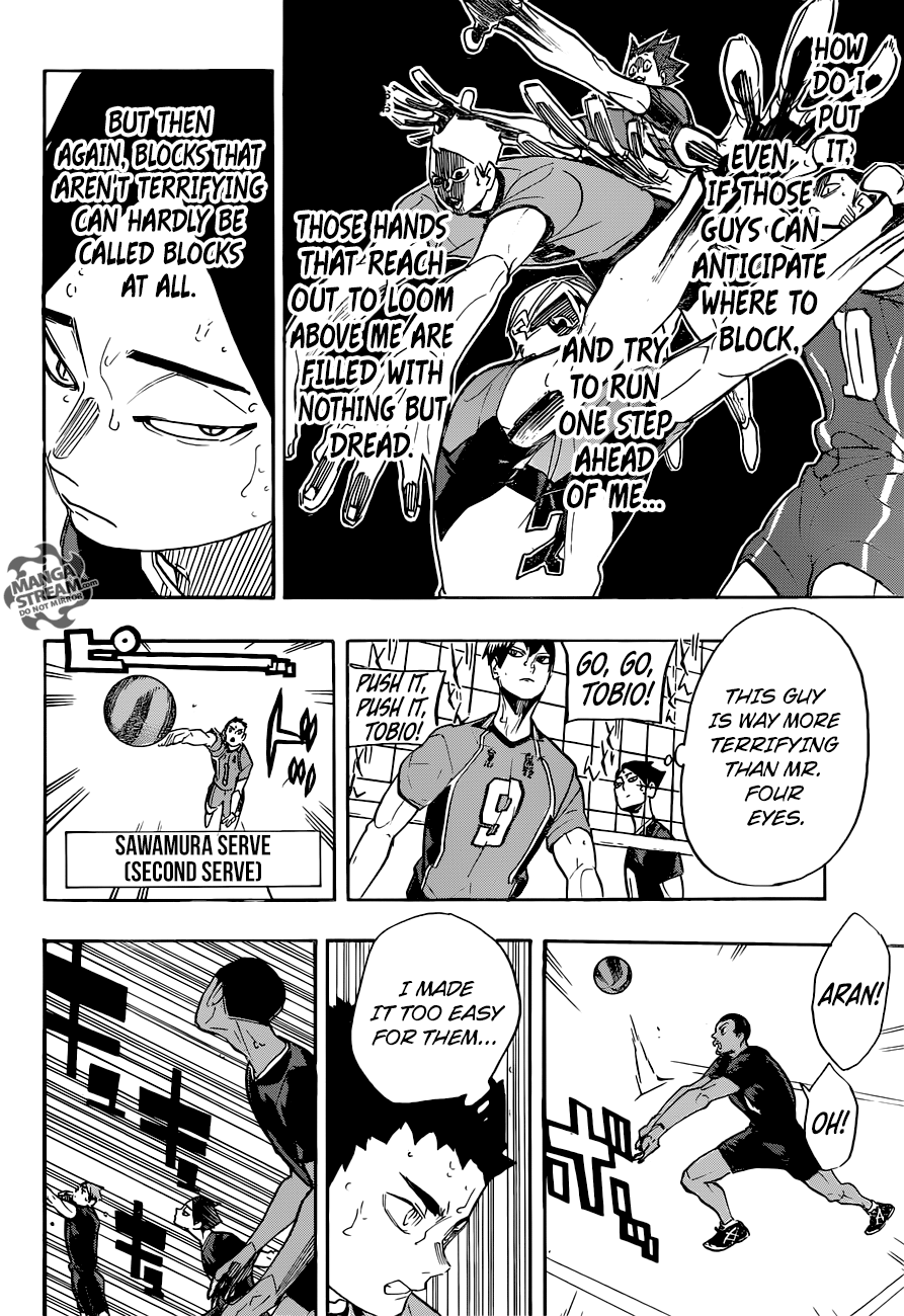 Haikyuu!! chapter 277 page 2