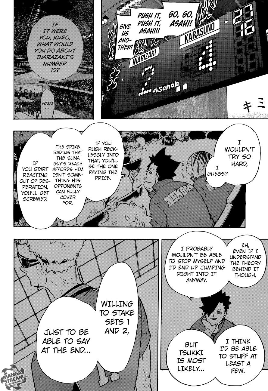 Haikyuu!! chapter 277 page 8