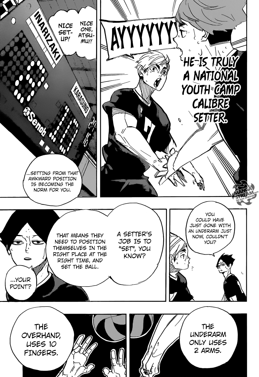 Haikyuu!! chapter 279 page 17