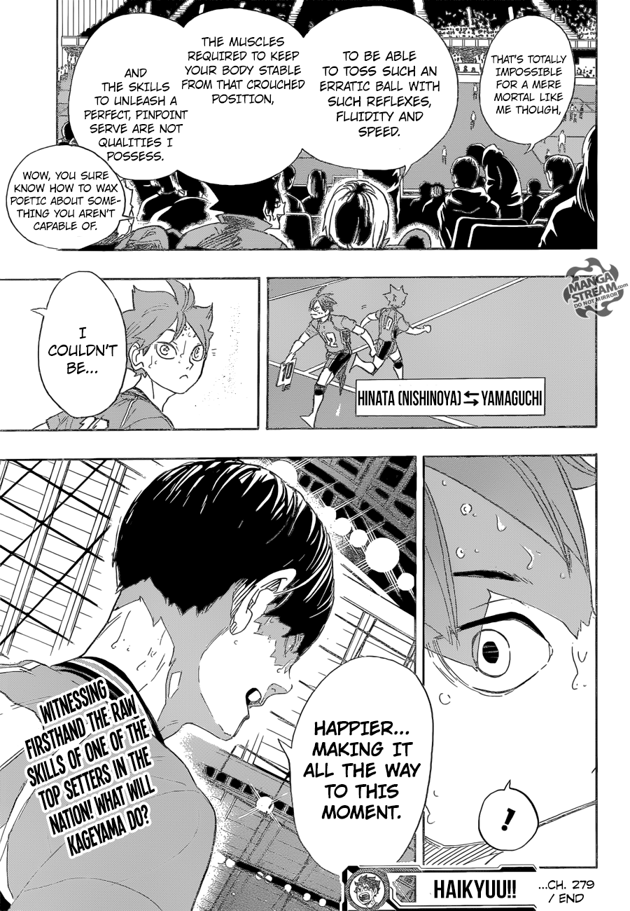 Haikyuu!! chapter 279 page 19