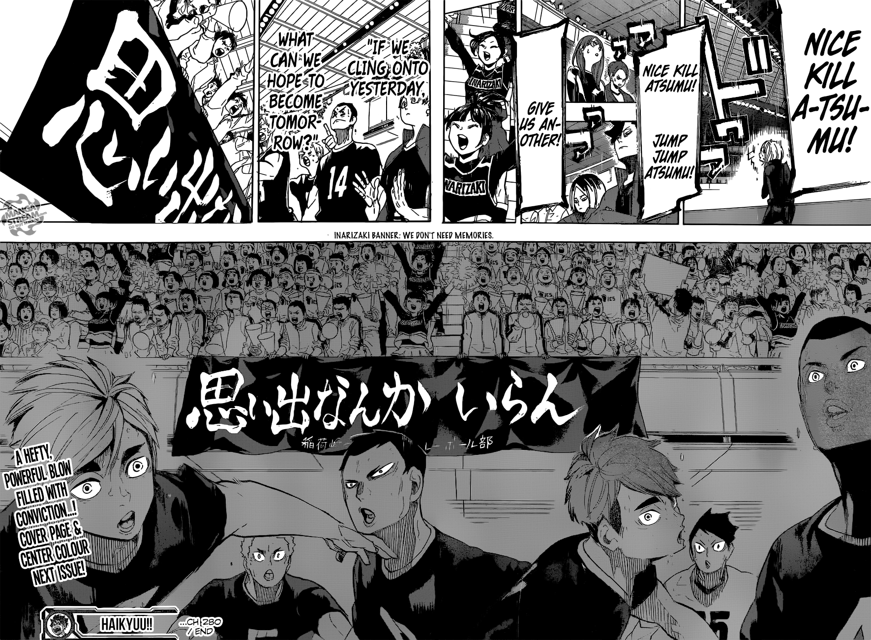 Haikyuu!! chapter 280 page 17