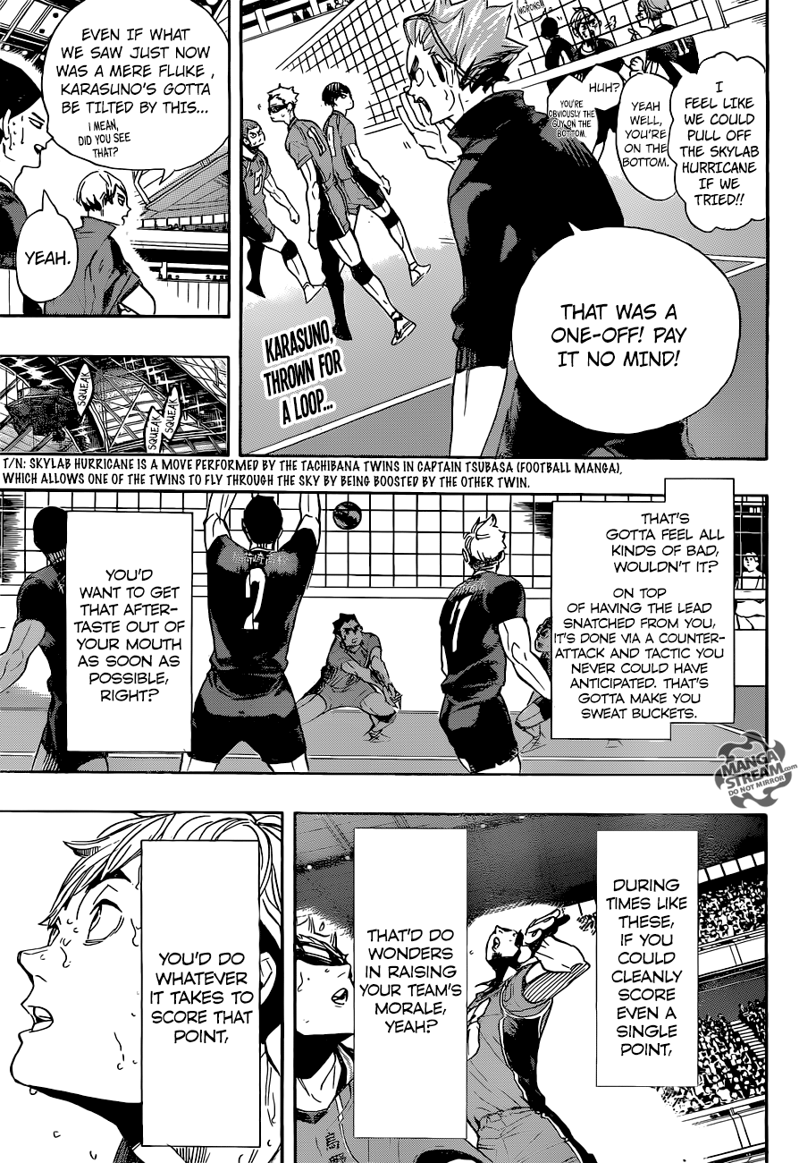 Haikyuu!! chapter 281 page 5