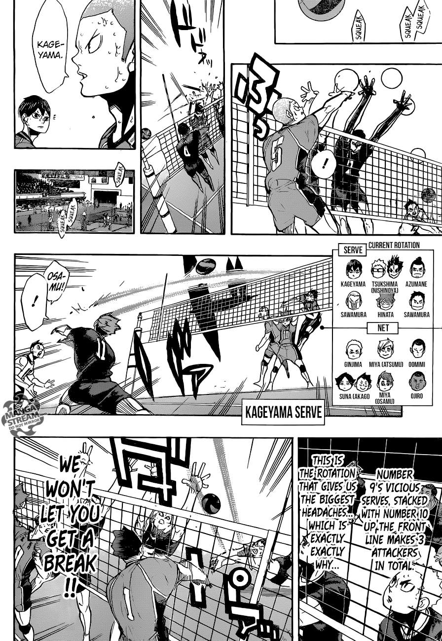 Haikyuu!! chapter 281 page 8