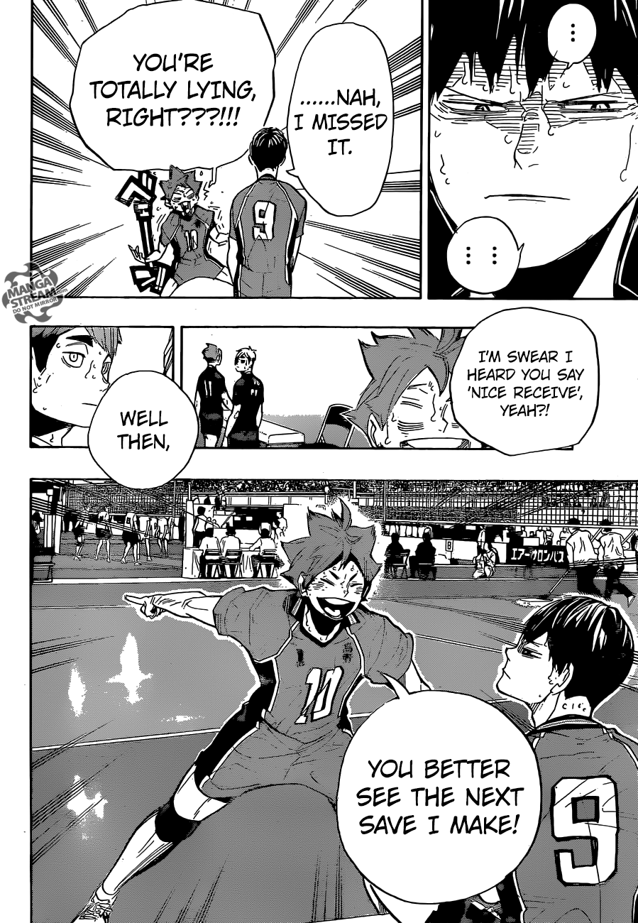 Haikyuu!! chapter 282 page 15