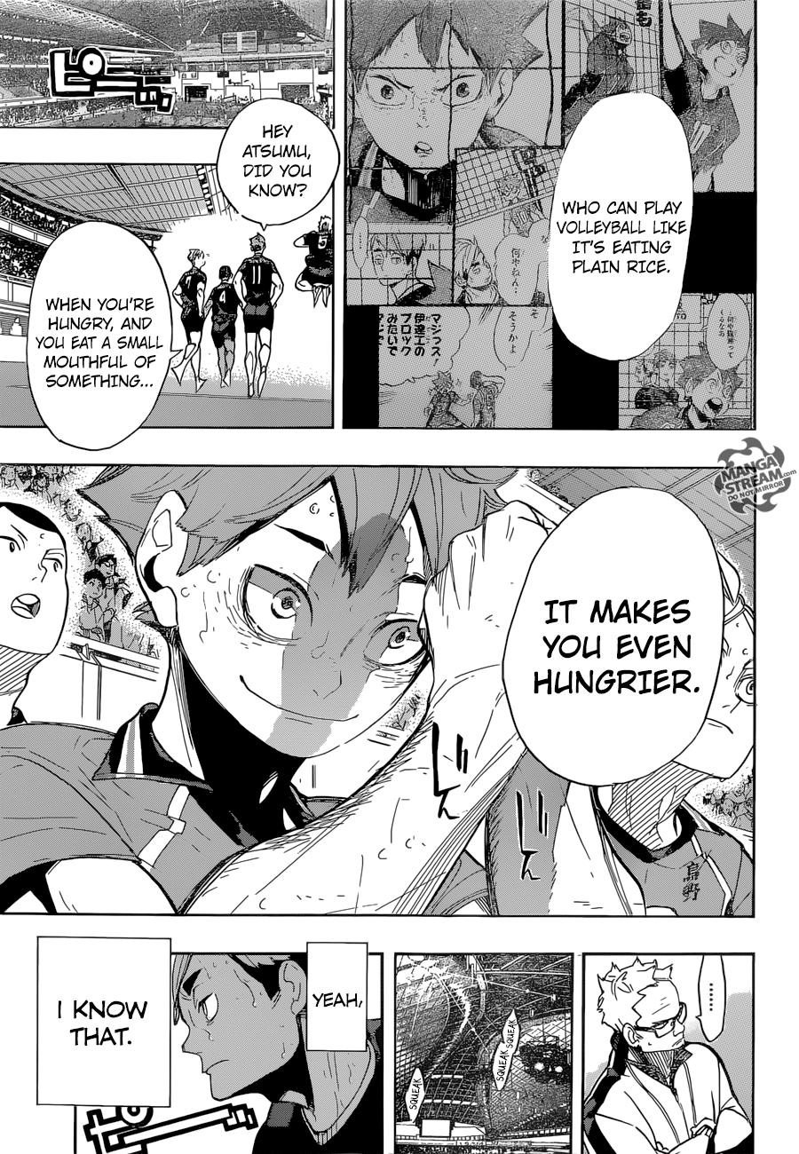Haikyuu!! chapter 282 page 18