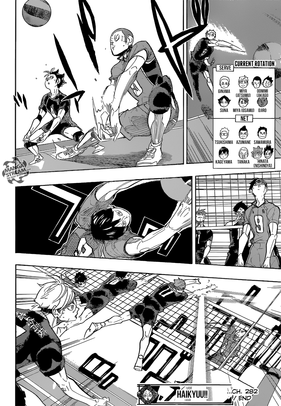 Haikyuu!! chapter 282 page 19