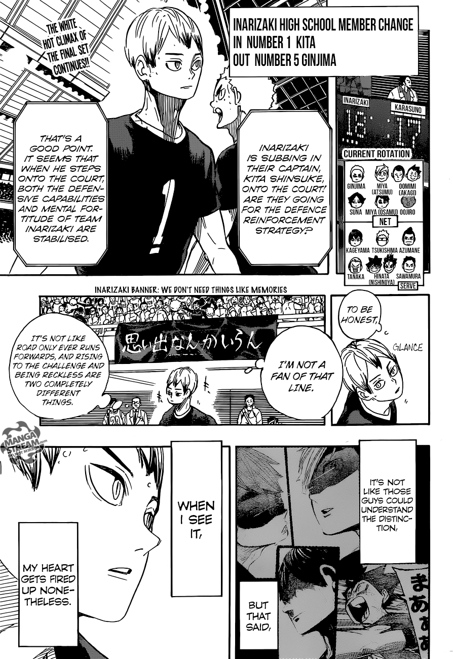 Haikyuu!! chapter 283 page 1
