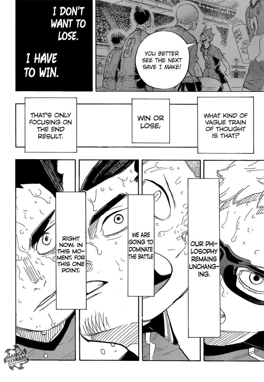 Haikyuu!! chapter 283 page 17