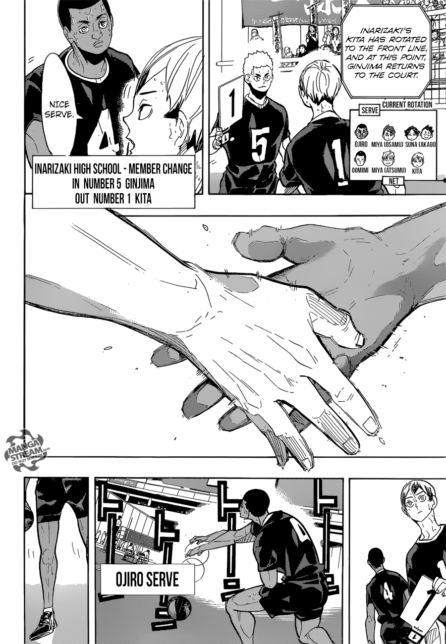 Haikyuu!! chapter 284 page 14