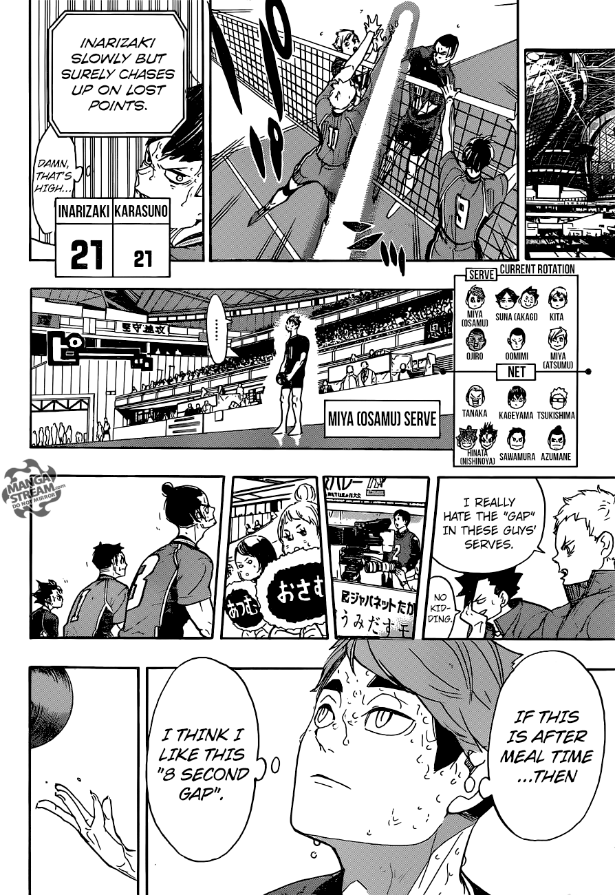 Haikyuu!! chapter 284 page 6