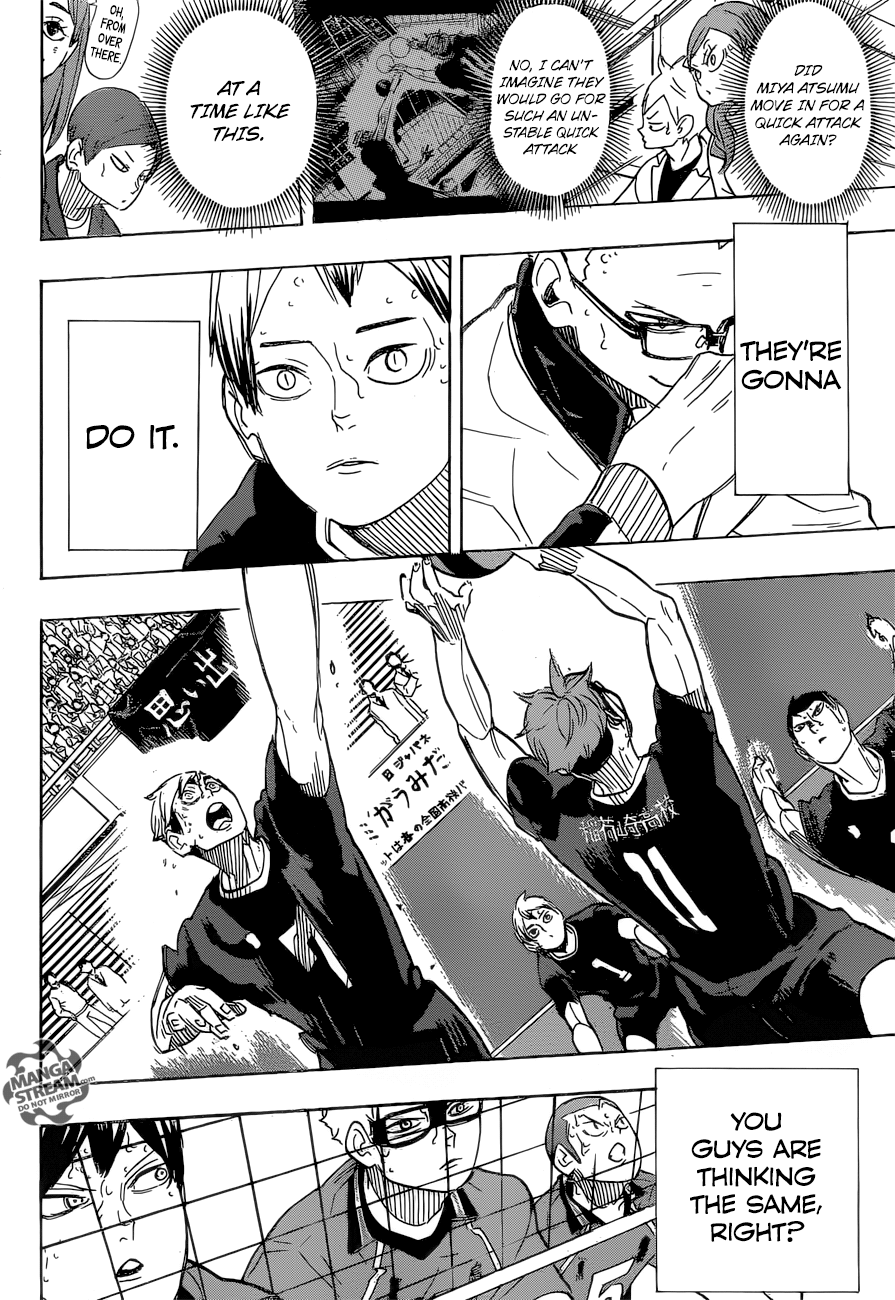 Haikyuu!! chapter 284 page 8