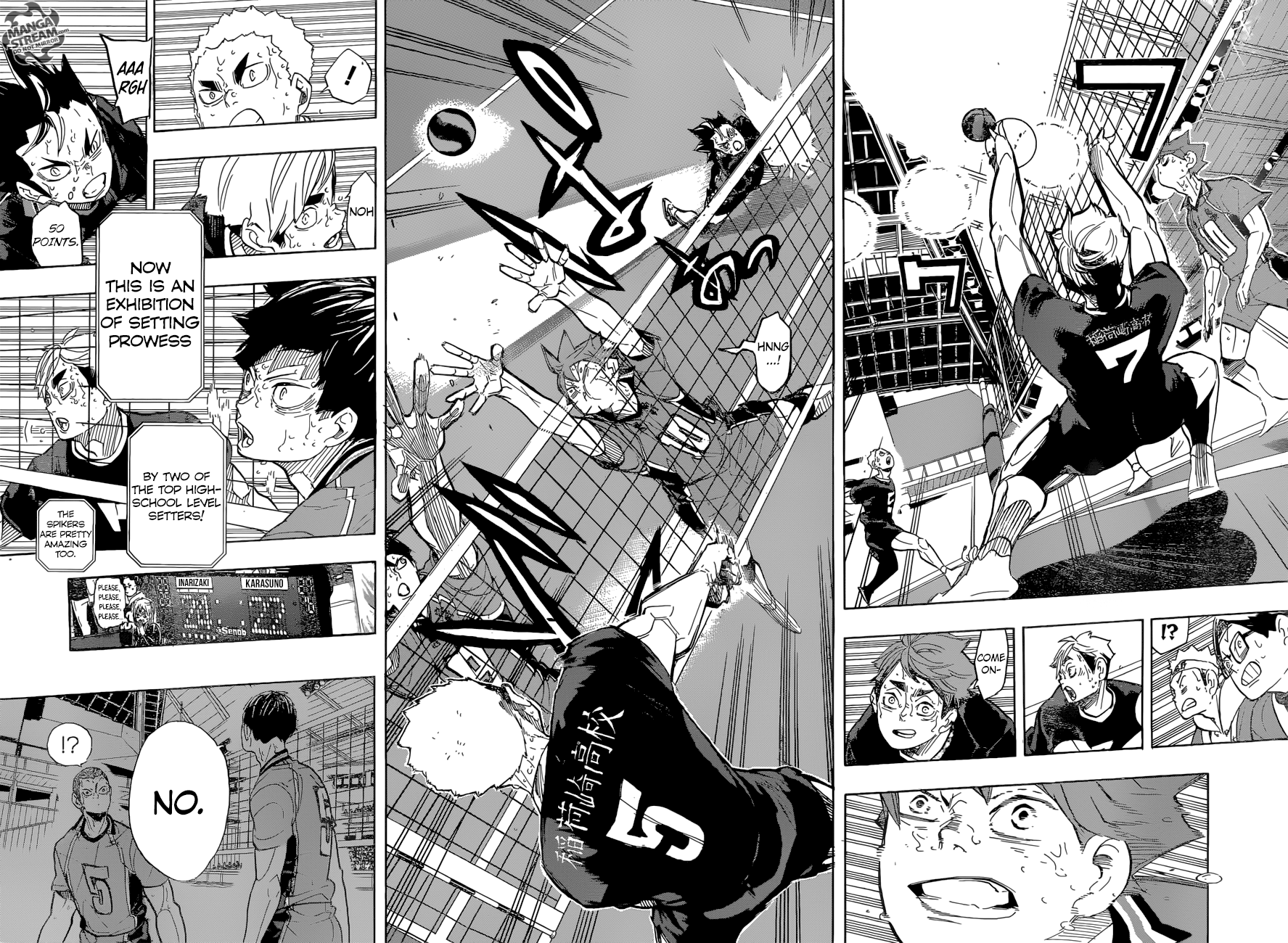 Haikyuu!! chapter 285 page 7