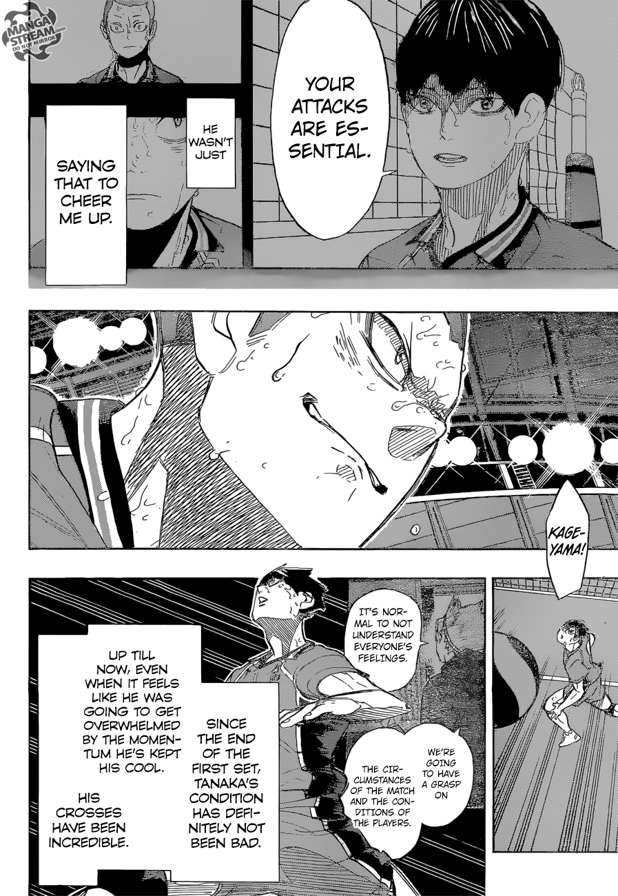 Haikyuu!! chapter 285 page 8