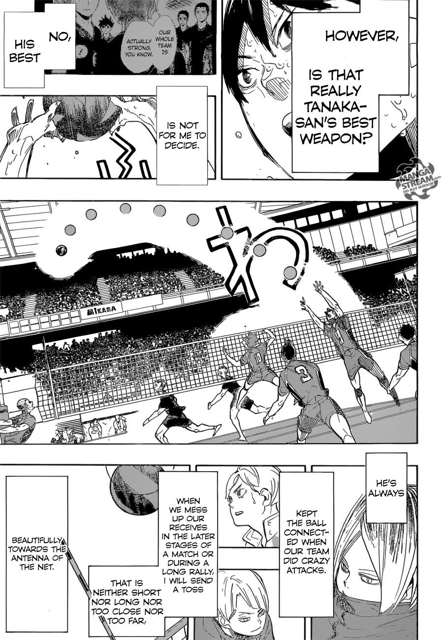 Haikyuu!! chapter 285 page 9