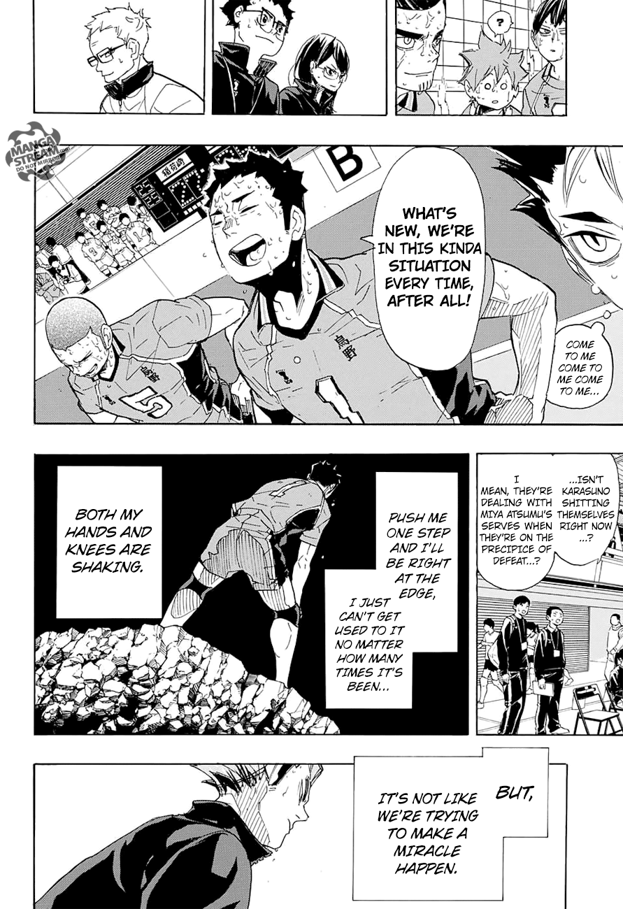 Haikyuu!! chapter 287 page 6