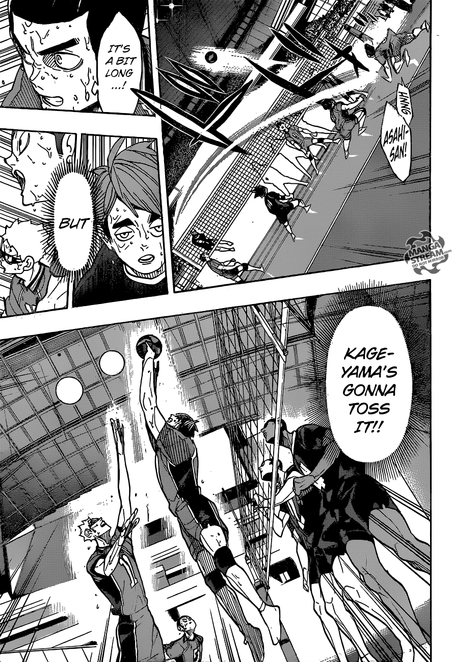 Haikyuu!! chapter 289 page 8
