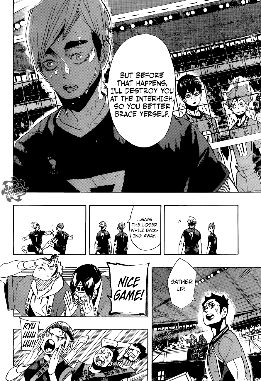 Haikyuu!! chapter 291 page 8