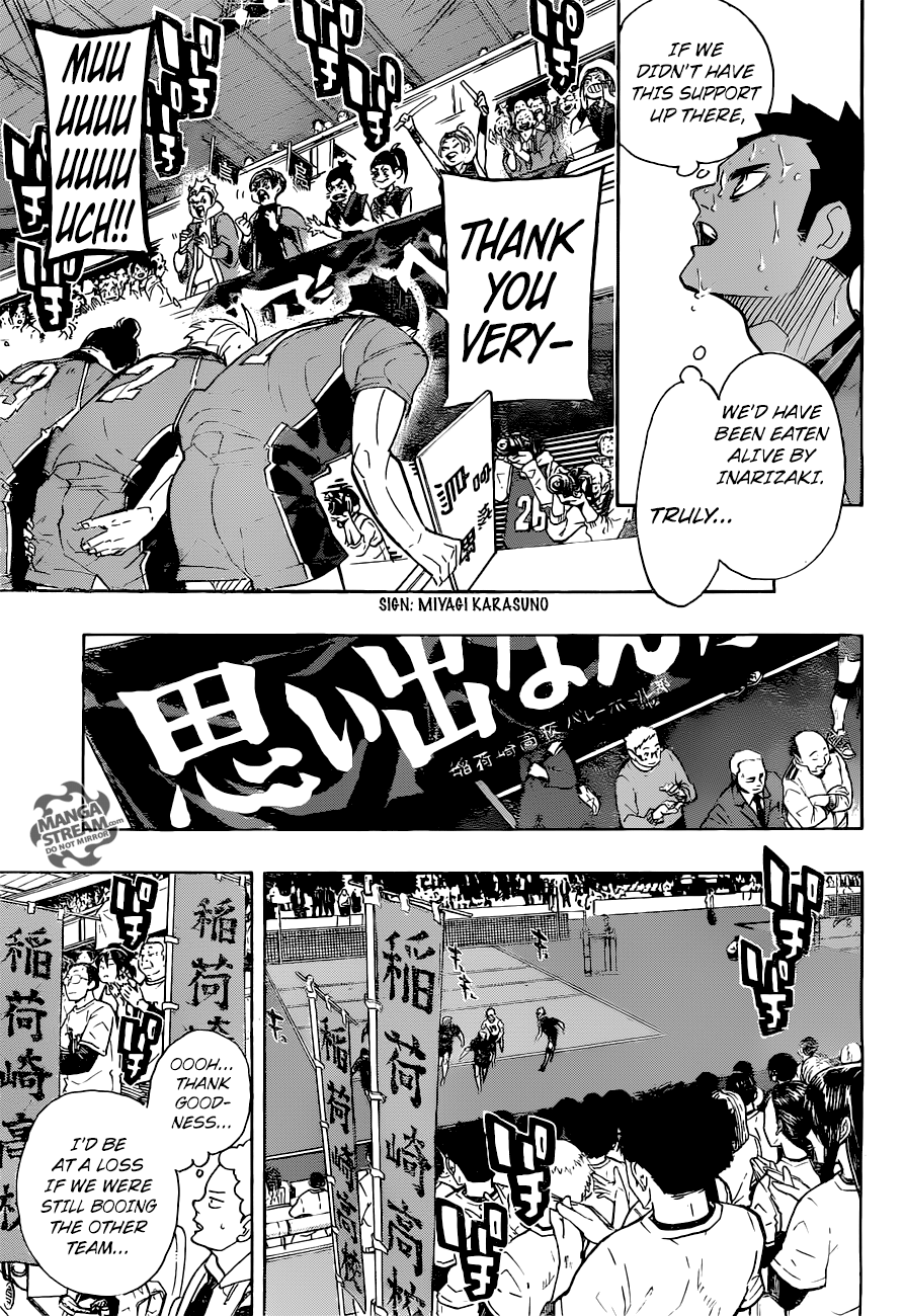 Haikyuu!! chapter 291 page 9