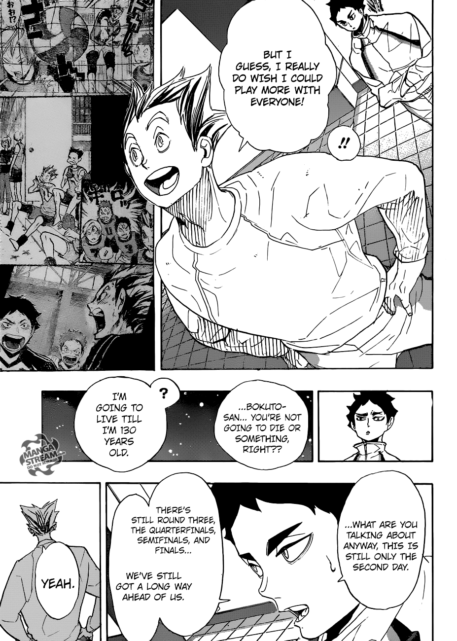 Haikyuu!! chapter 292 page 10