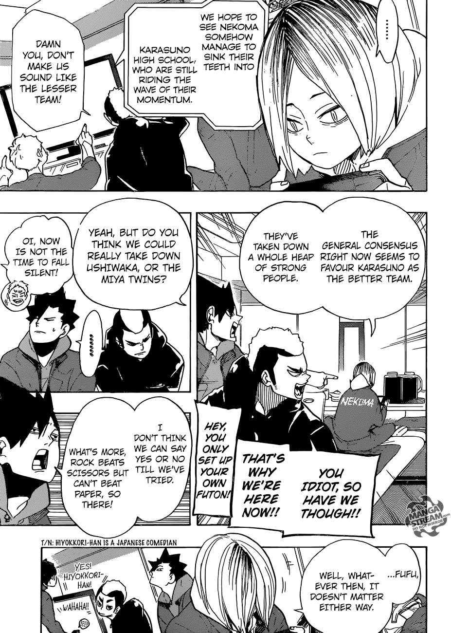 Haikyuu!! chapter 292 page 16