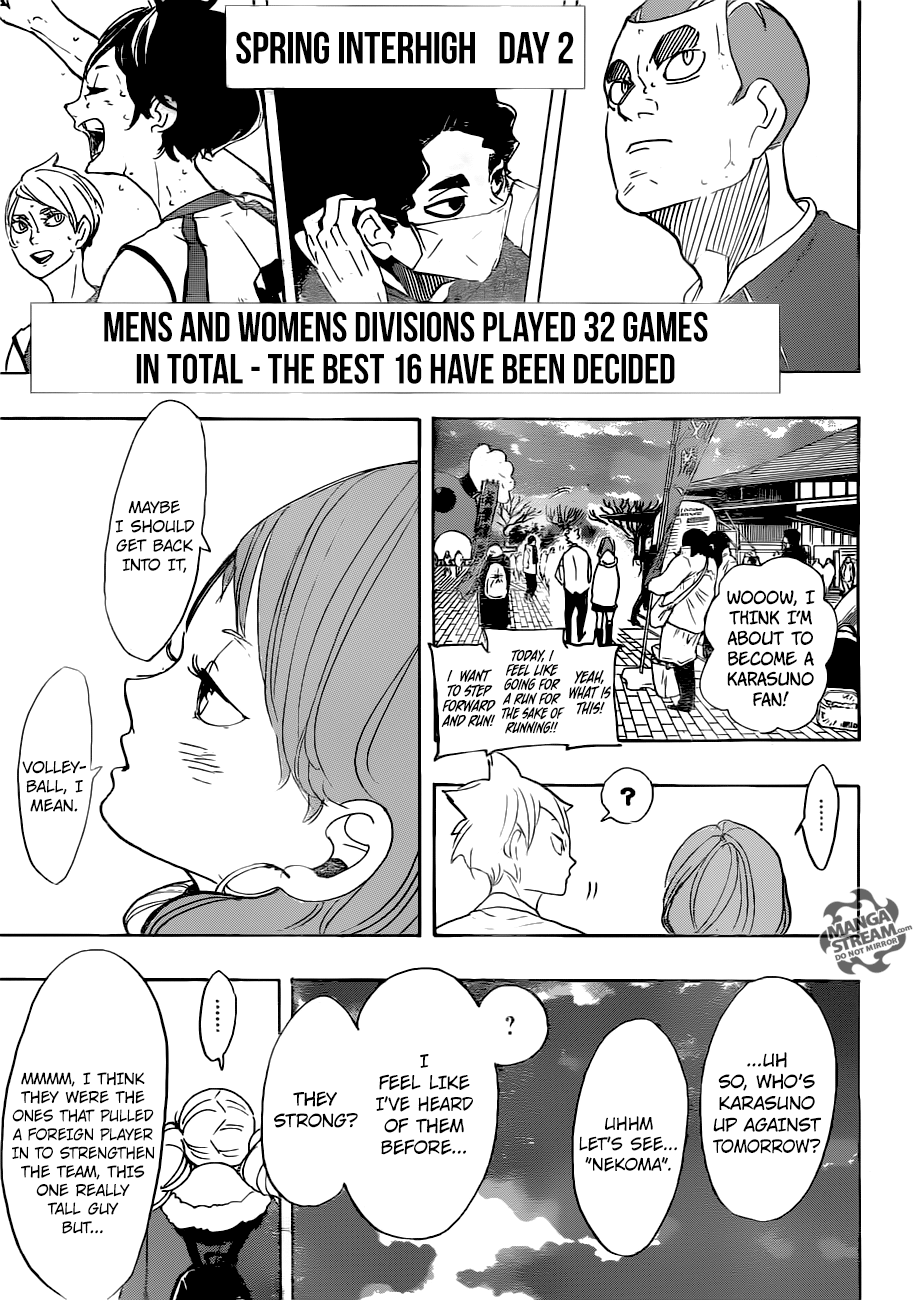 Haikyuu!! chapter 292 page 5