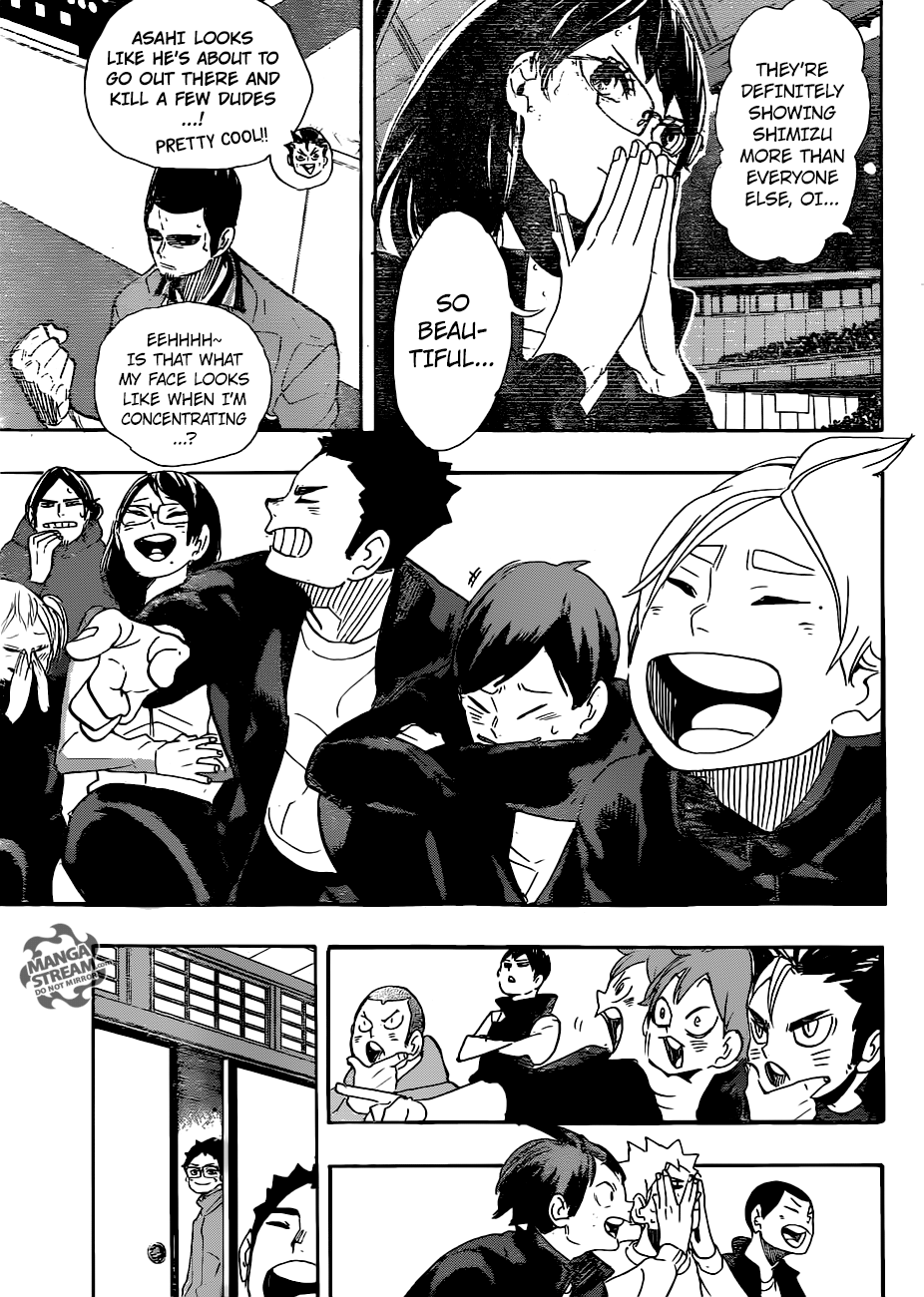 Haikyuu!! chapter 292 page 8