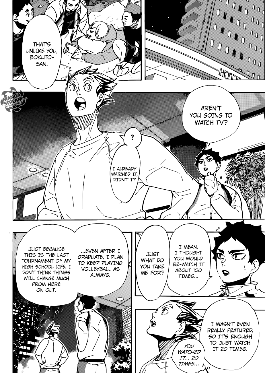 Haikyuu!! chapter 292 page 9