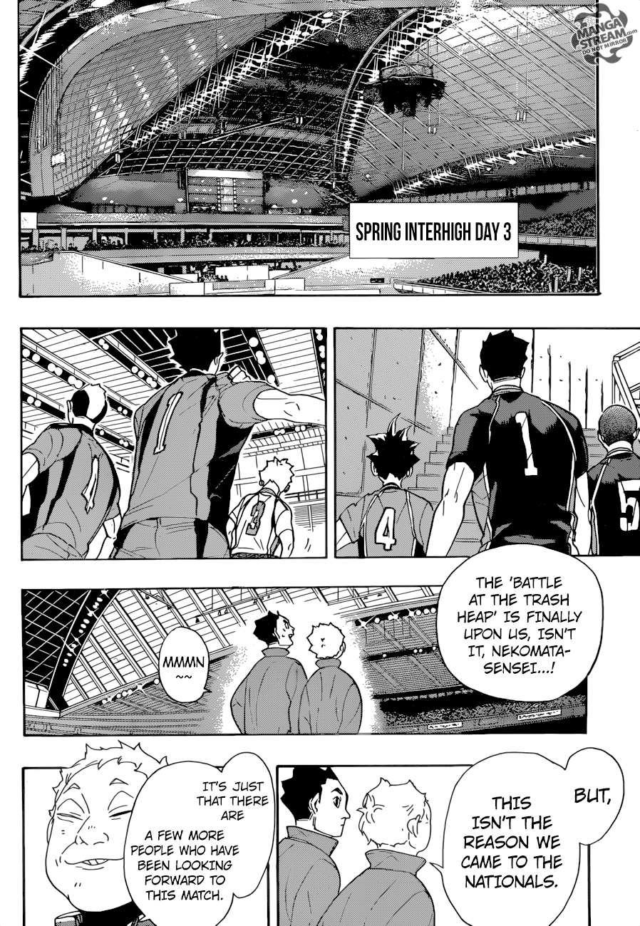 Haikyuu!! chapter 293 page 10