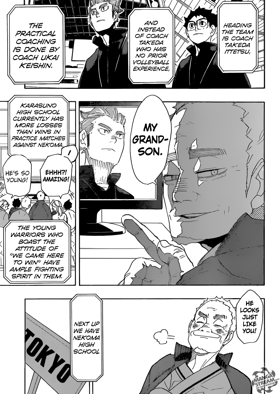 Haikyuu!! chapter 293 page 14