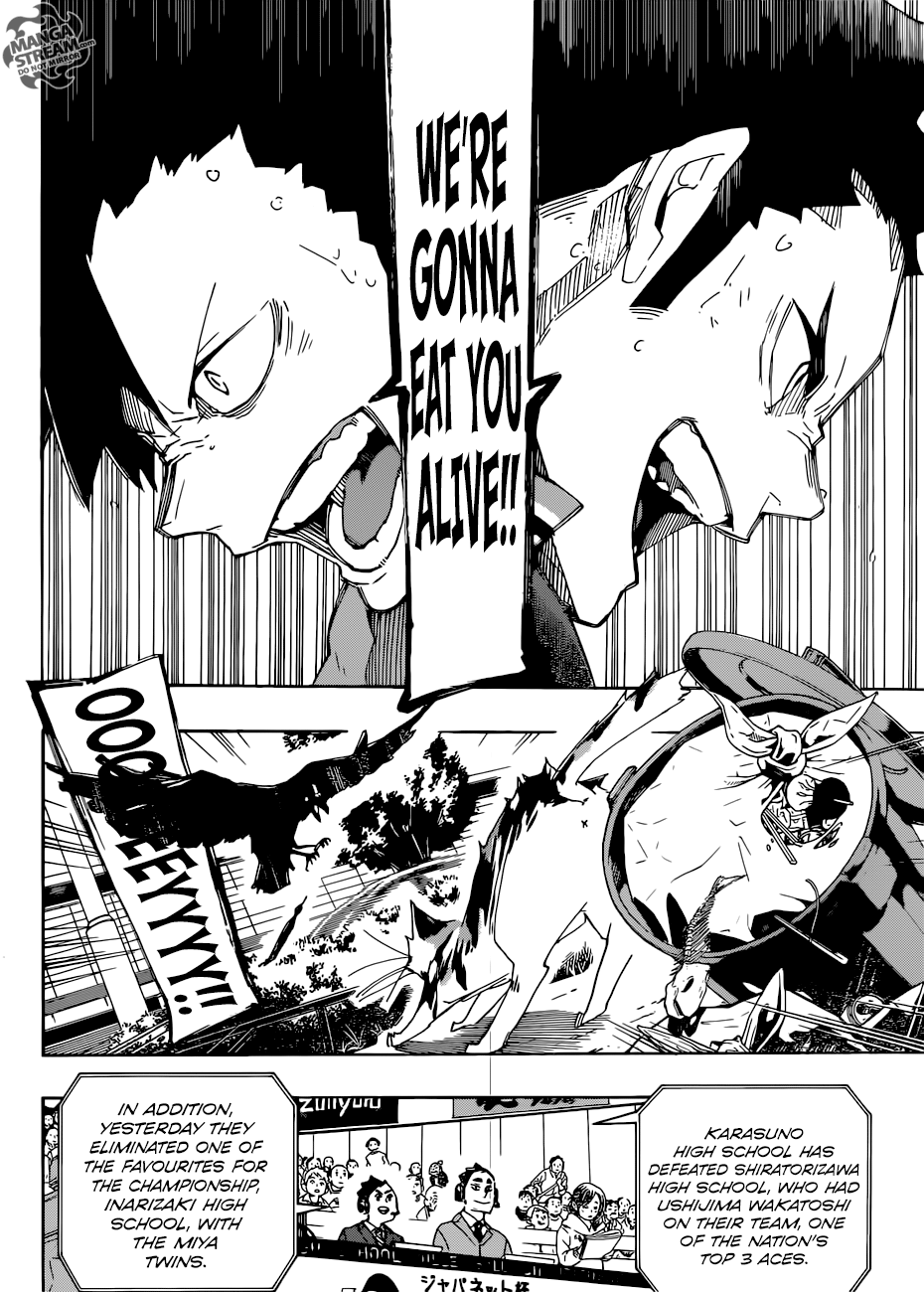 Haikyuu!! chapter 294 page 6