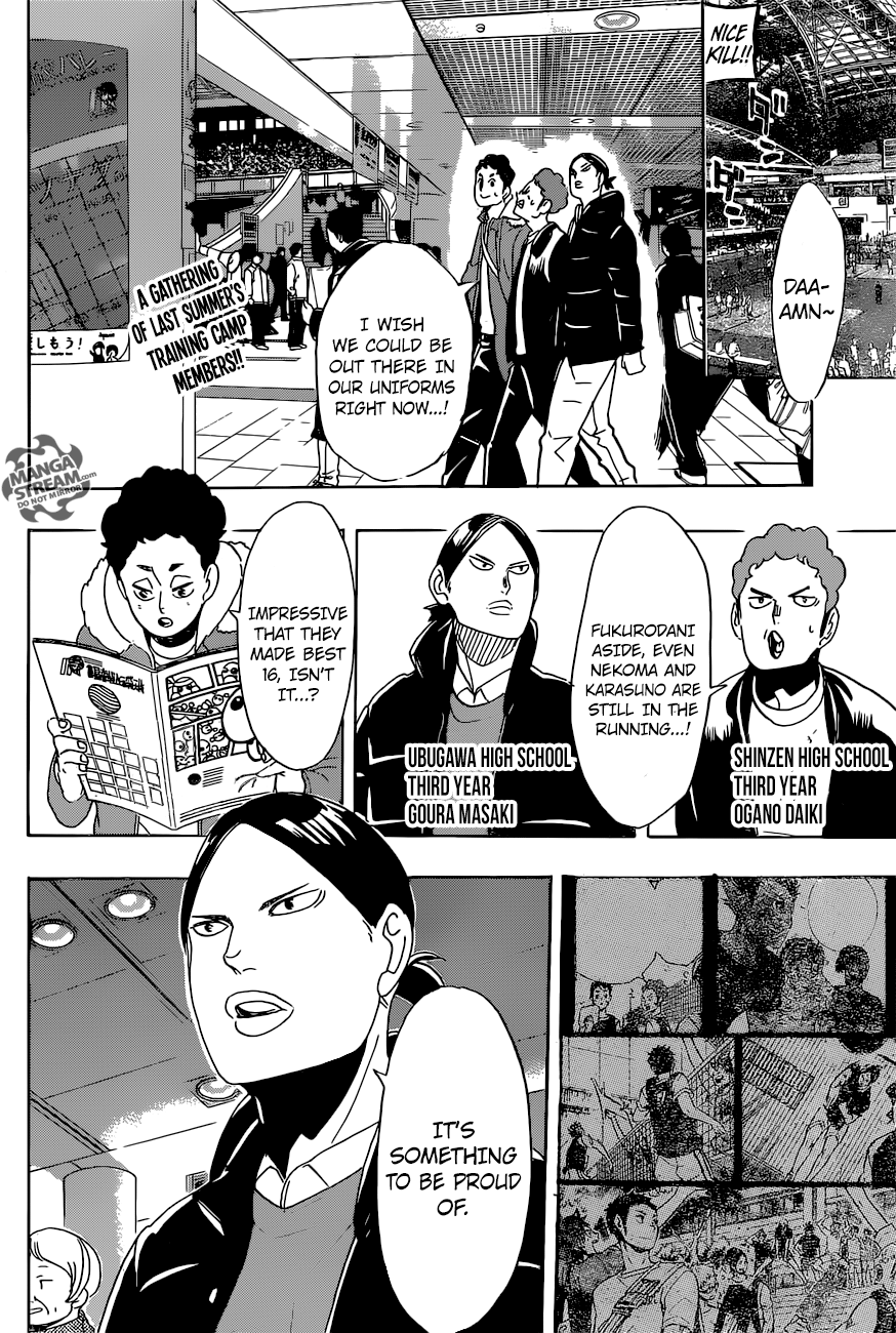 Haikyuu!! chapter 295 page 3