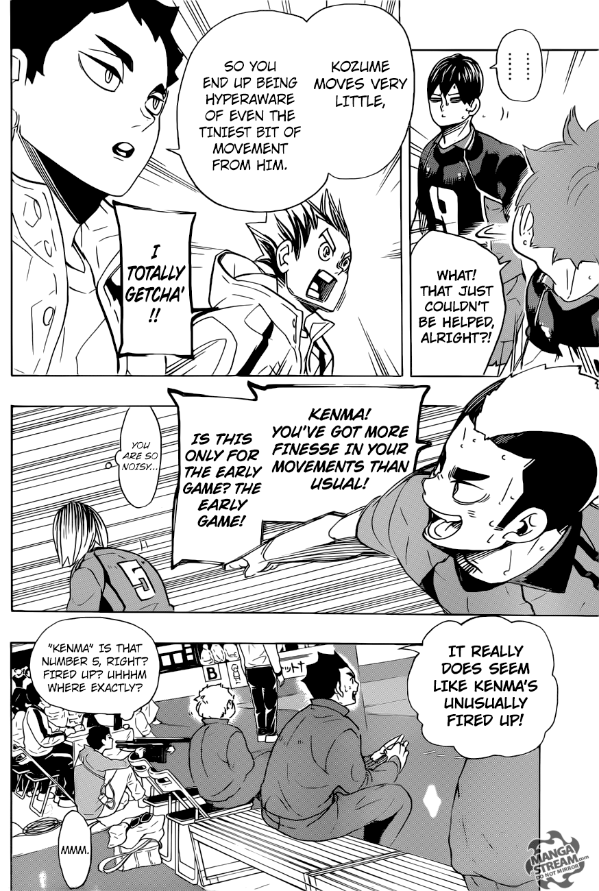 Haikyuu!! chapter 296 page 8