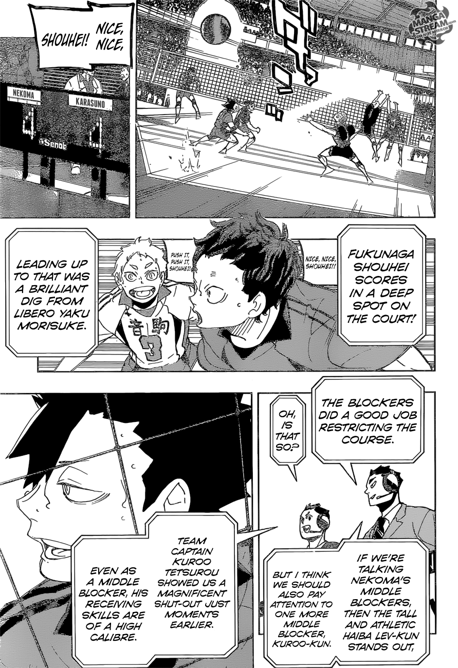 Haikyuu!! chapter 297 page 15